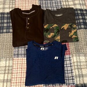 Boys/ Men’s long sleeve shirts bundle